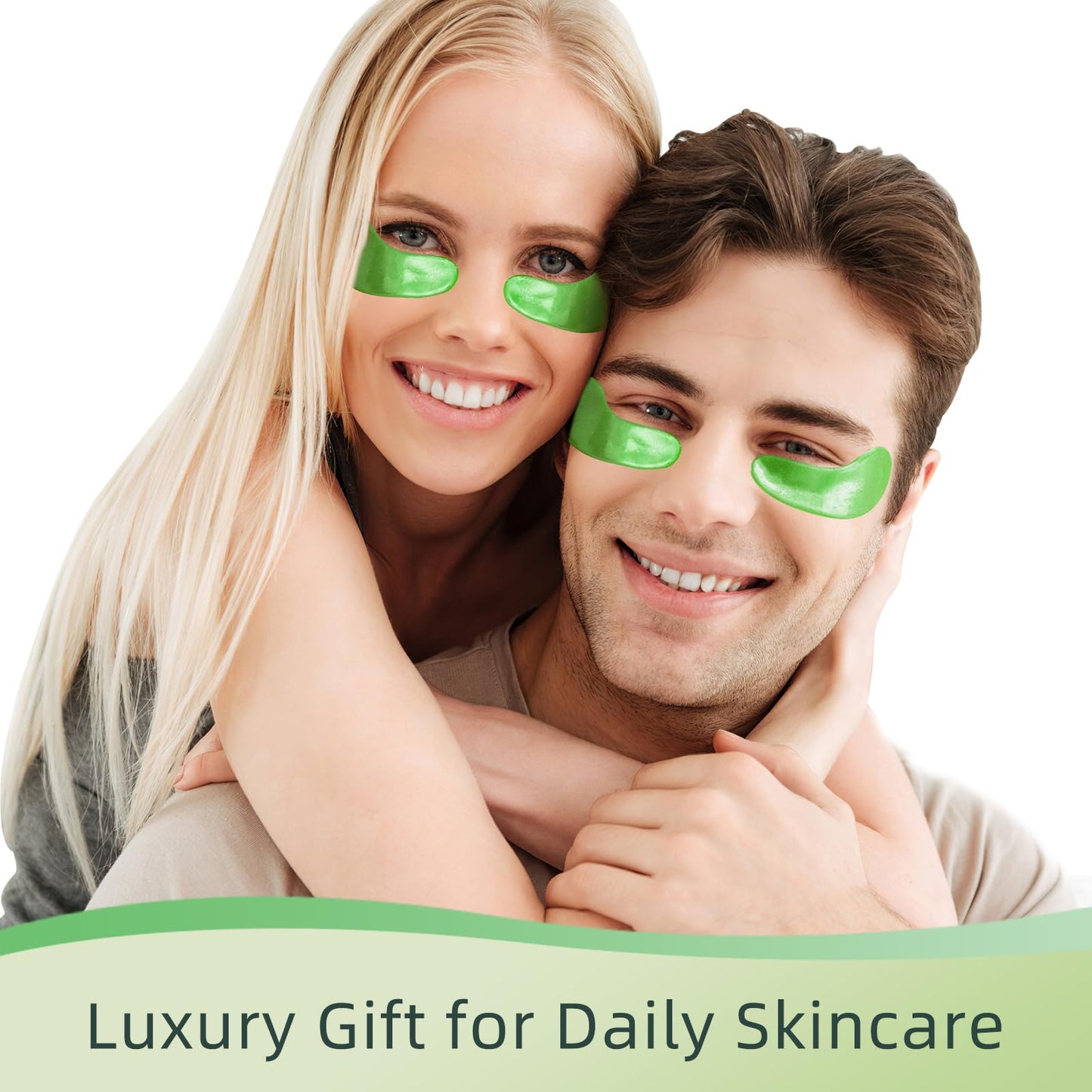 Under Eye Patches, 40 Pairs Eye Mask for Dark Circles, Puffy Eyes, Undereye Bags,Wrinkles,Eye Mask Patches with 24K Gold, Hyaluronic Acid,Rose & Aloe Vera, Eye Treatment Skin Care for Men & Women Gift